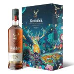 גלנפידיך 18 שנה מארז עם פלאסק Glenfiddich